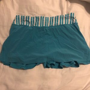 Blue lululemon skirt
